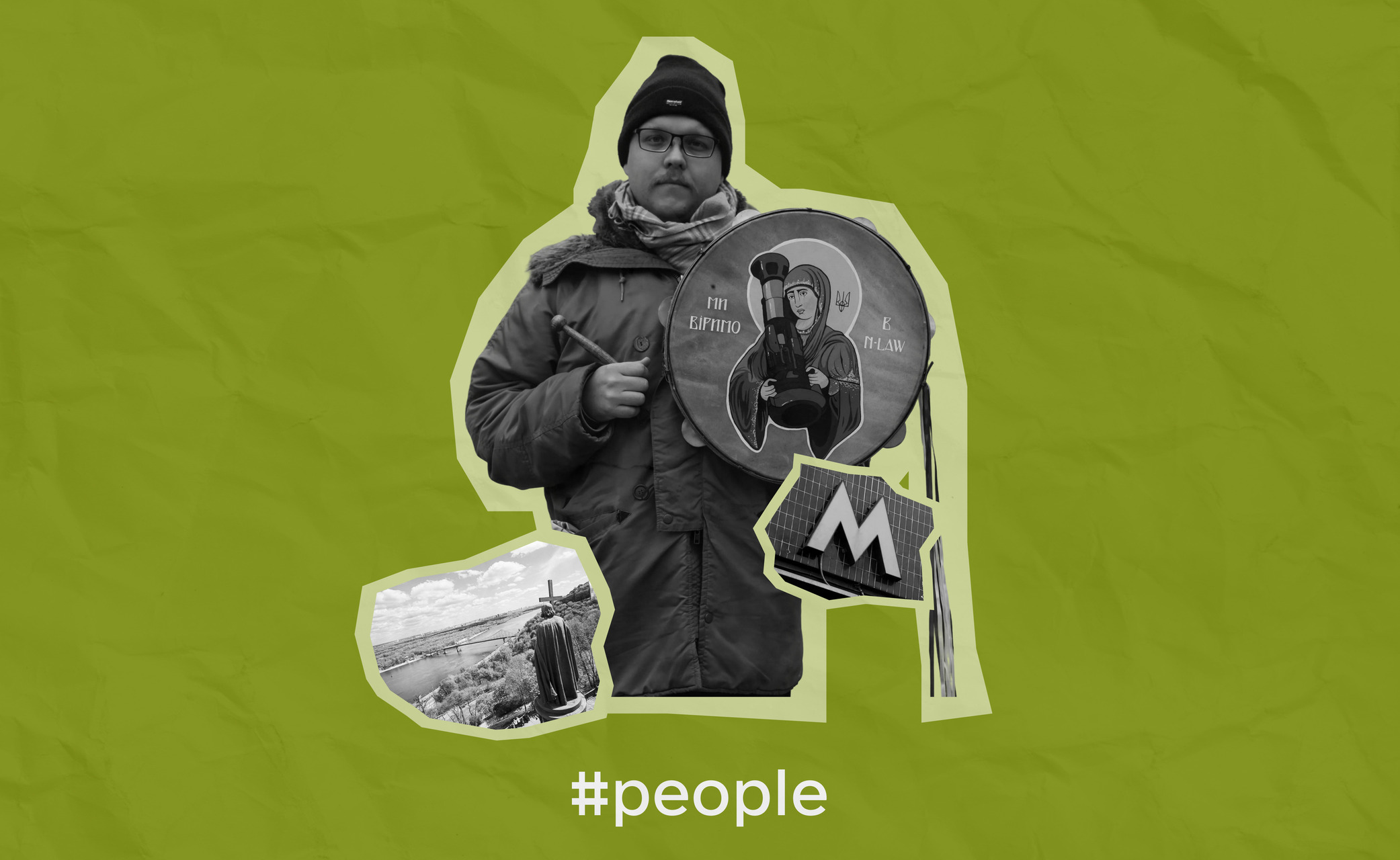 Folk musician Mateusz Dobrowolski on solidarity travel in Kyiv