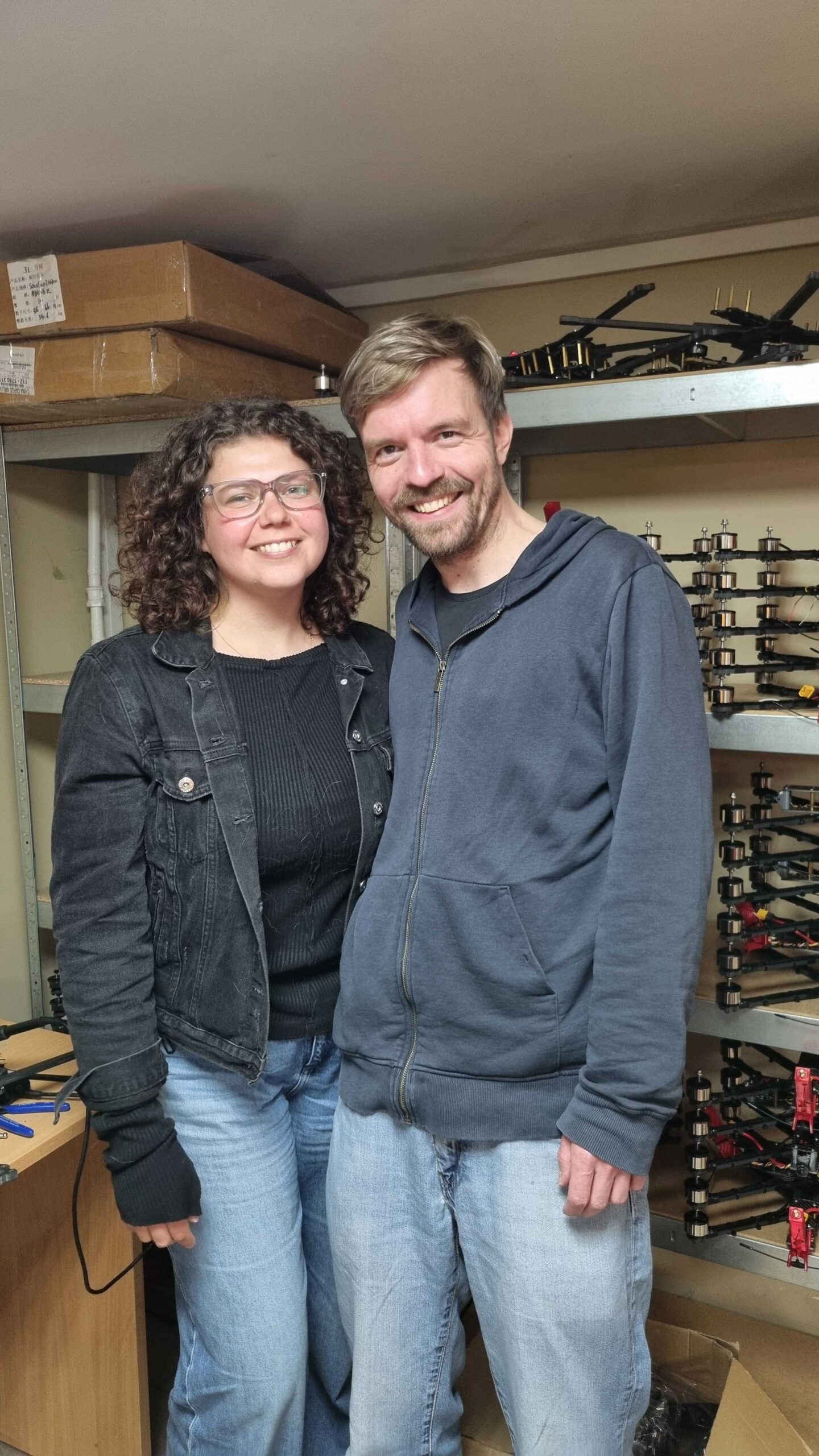 FPV drone volunteers supporting Ukrainian army production in Kyiv