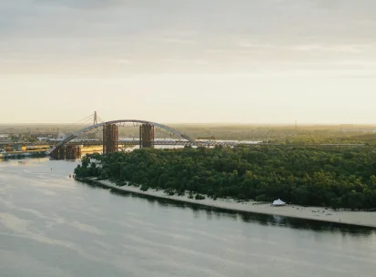 The Dnipro River