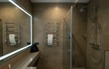Shambala Wellness Club spa complex: modern bathroom