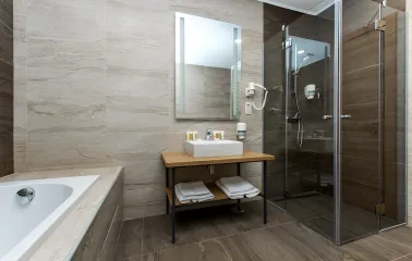 Wish Aqua & SPA Resort spa complex in Kyiv: bathroom