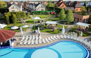 Wish Aqua & SPA Resort spa complex in Kyiv: resort view