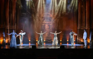 Ballet performance at Kyiv Operetta Theatre