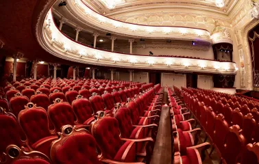 Audience seating at Kyiv Operetta Theatre