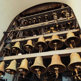 St. Michael's Cathedral in Kyiv - bells on the cathedral bell tower
