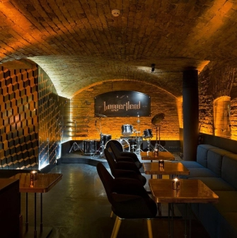 Loggerhead - close-up view of the DJ deck and mixing equipment in the bar