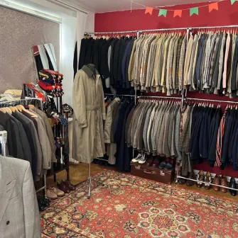 Interior of the Levkovsky Vintage store-museum