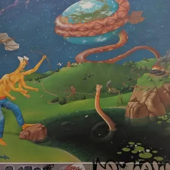 Time of Changes in Kyiv - the six-armed Cossack confronts the snake, which symbolizes evil