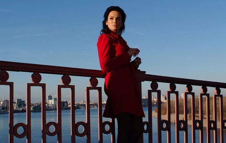 A scene from the Ukrainian anthology “In Love with Kyiv” featuring scenes from the Podil and Pechersk districts.