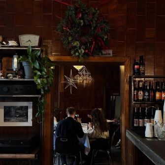 Kashtan - stylish dining room with large communal table