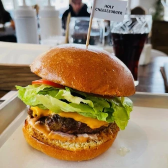 Specialties of the house of Holy Burger in Kyiv