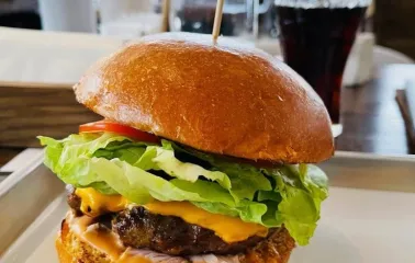 Specialties of the house of Holy Burger in Kyiv