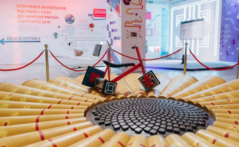 Model of a nuclear reactor in the Museum of Science