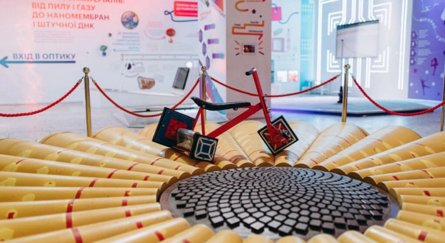 Model of a nuclear reactor in the Museum of Science