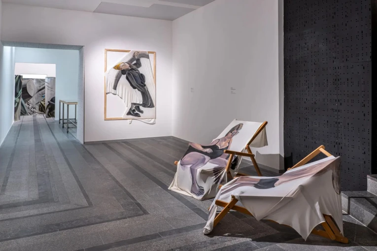 Exhibition in the hall of the Pinkchuk Gallery in Kyiv