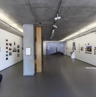 Main exhibition hall at Ya Gallery in Kyiv