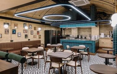 Creative States - modern restaurant area