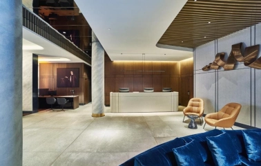 Reception at the Radisson Blu Hotel in the center of Kyiv