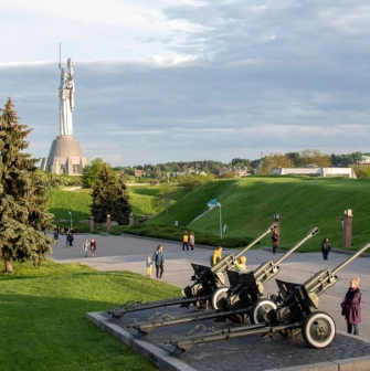 Entrance to the National Museum of the History of Ukraine in the Second World War