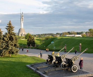 Entrance to the National Museum of the History of Ukraine in the Second World War