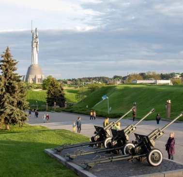 Entrance to the National Museum of the History of Ukraine in the Second World War