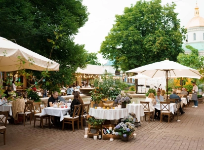 Restaurants with terraces in Kyiv