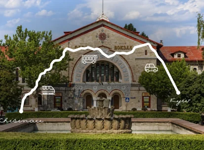 How to get from Chișinău to Kyiv in 2026: train, bus and car