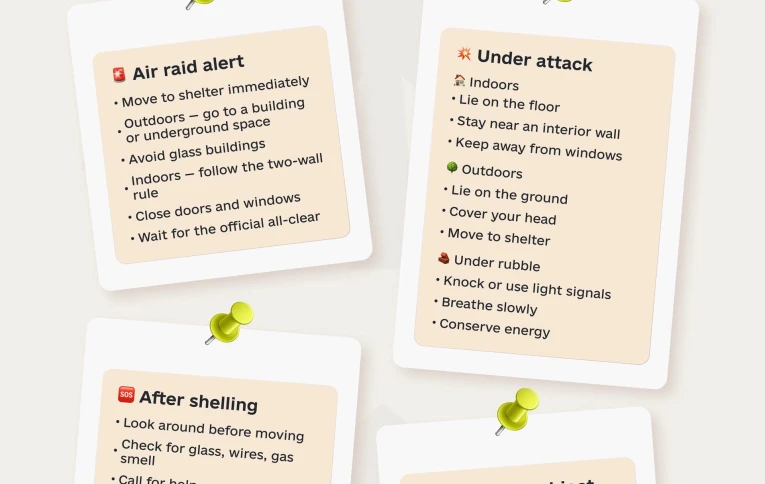 Emergency response: immediate actions for safety and protection