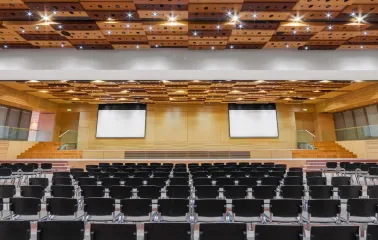 Modern conference hall in the CEC "Parkovy" in Kyiv