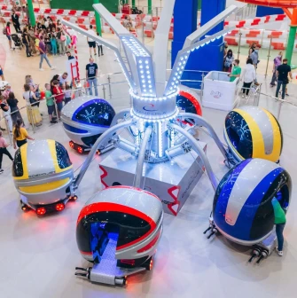 Фото атракціонів в Galaxy у Blockbuster Mall