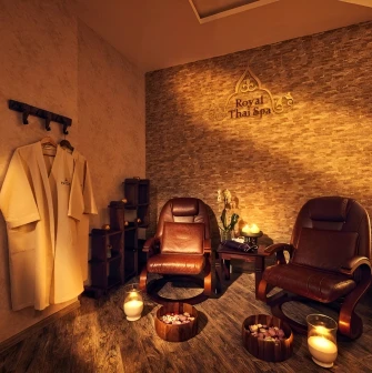 Royal Thai SPA salon in Kyiv: room interior