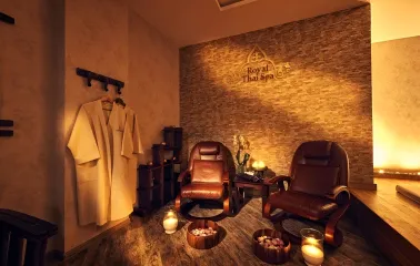 Royal Thai SPA salon in Kyiv: room interior