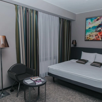 Modern room at the Mercure Kyiv Congress Hotel