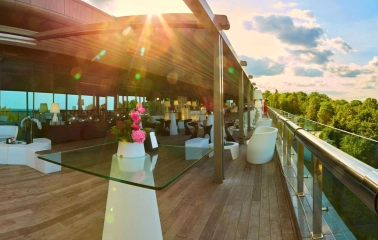 Parkovy - rooftop terrace with panoramic views