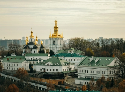 Kyiv Pechersk Lavra- general view of the Lavra