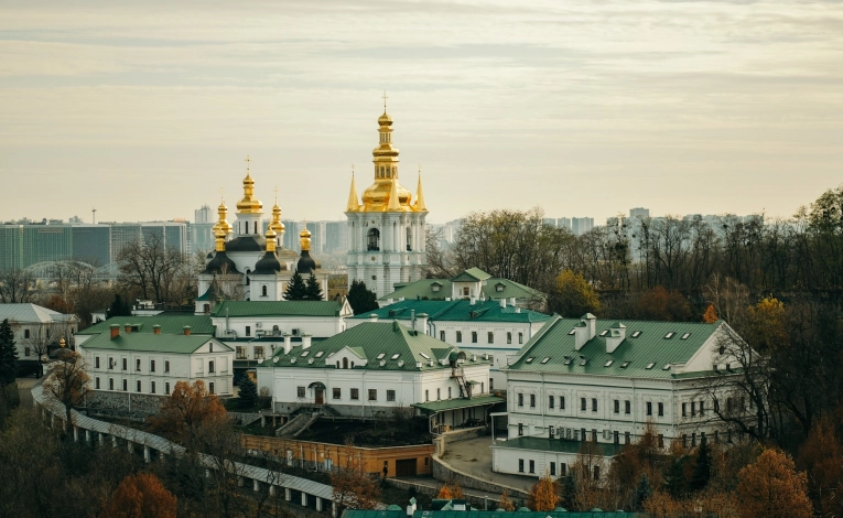 Kyiv Pechersk Lavra- general view of the Lavra
