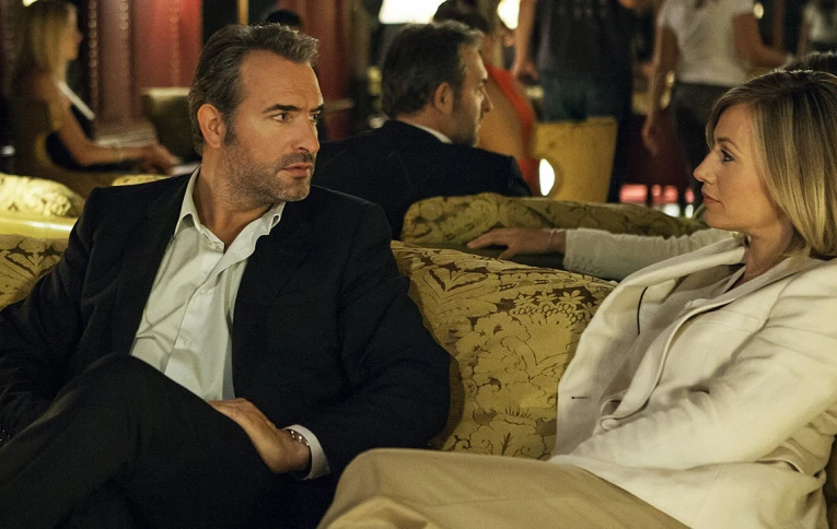 A scene from the French spy thriller “Mobius,” partly filmed on Khreshchatyk Street in Kyiv.