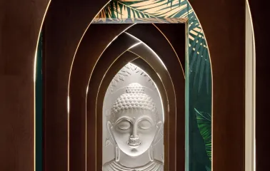 Royal Thai SPA salon in Kyiv: Buddha decor