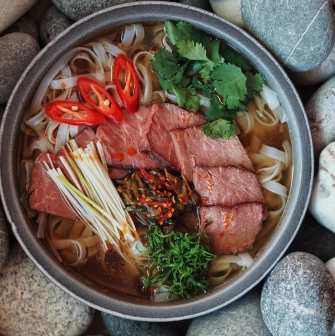 Specialties of the house at NĂM restaurant in Kyiv