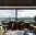 Panoramic view of Kyiv from 11 Mirrors restaurant
