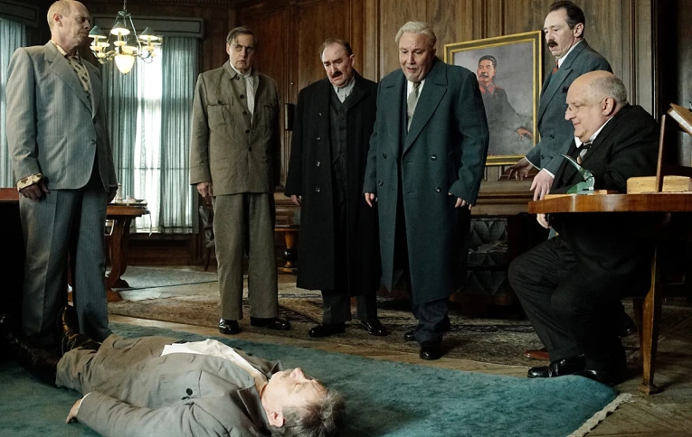 A scene from the British comedy “The Death of Stalin,” partially filmed in Kyiv.