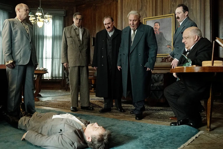 A scene from the British comedy “The Death of Stalin,” partially filmed in Kyiv.