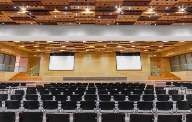 Modern conference hall in the CEC "Parkovy" in Kyiv
