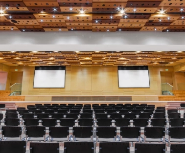 Modern conference hall in the CEC "Parkovy" in Kyiv