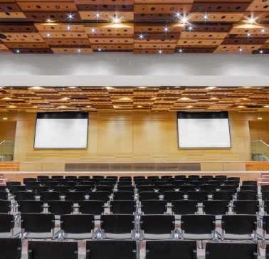 Modern conference hall in the CEC "Parkovy" in Kyiv