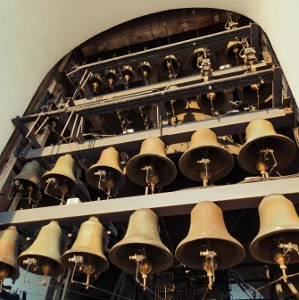 St. Michael's Cathedral in Kyiv - bells on the cathedral bell tower
