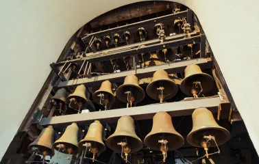 St. Michael's Cathedral in Kyiv - bells on the cathedral bell tower
