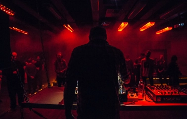 DJ performance in the atmosphere of Closer Club in Kyiv