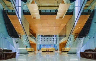 Parkovy - modern interior foyer or reception hall