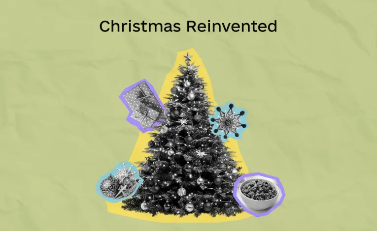 Article cover about how modern Christmas celebration reflecting changing traditions